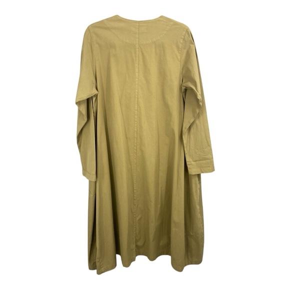 Eleven Stitch Design Long Sleeve Lagenlook Midi Maxi Dress Size Large - Picture 2 of 6